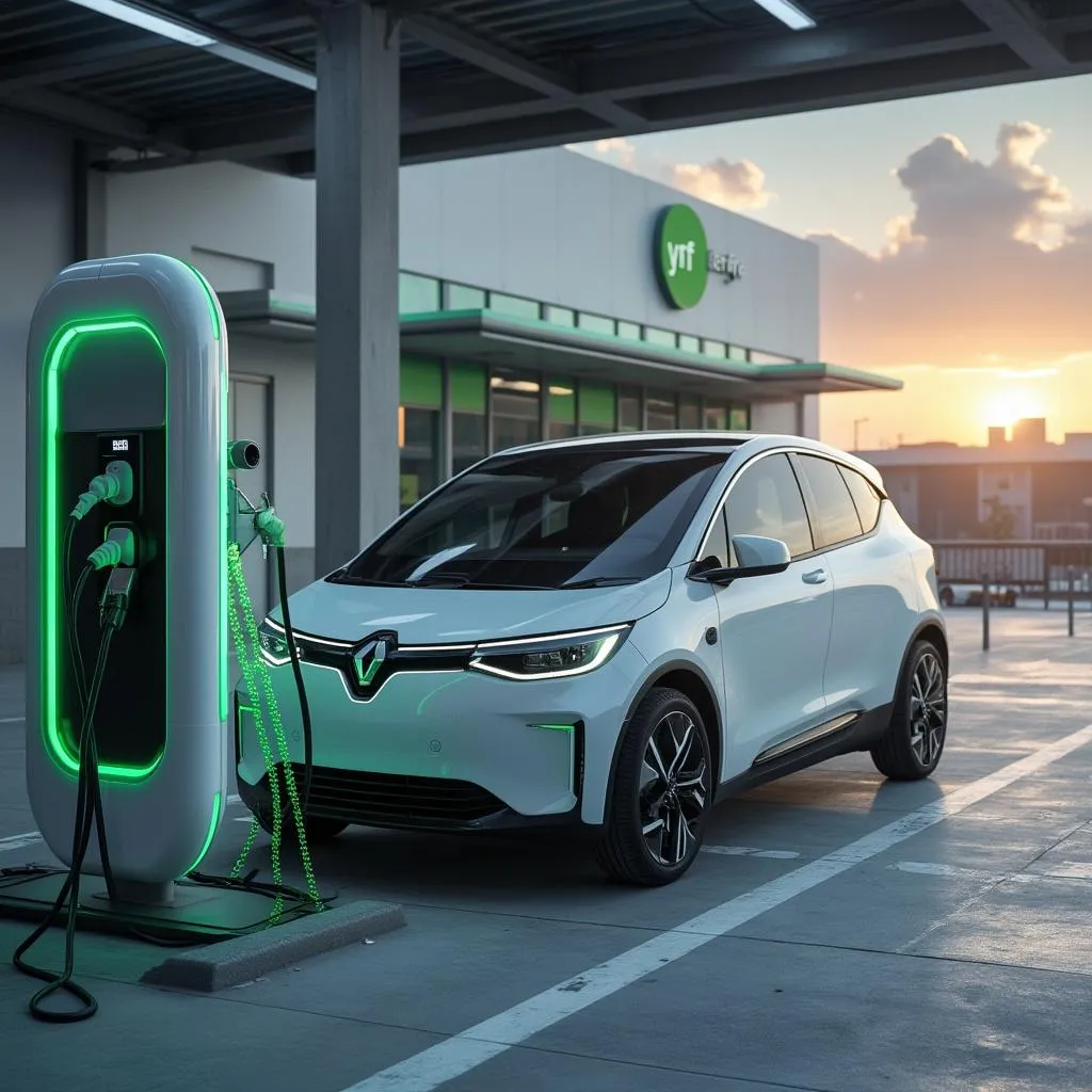 Punto de carga eléctrica YPF