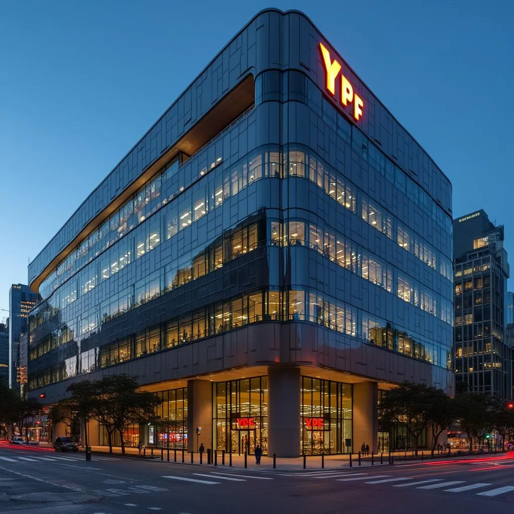Sede central de YPF en Buenos Aires